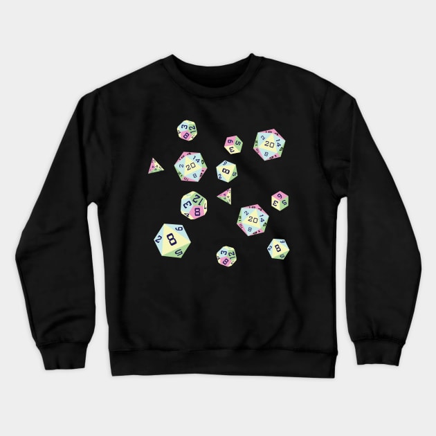 Many Delightful Die Crewneck Sweatshirt by Sassifrassically's  'Swasome Shop